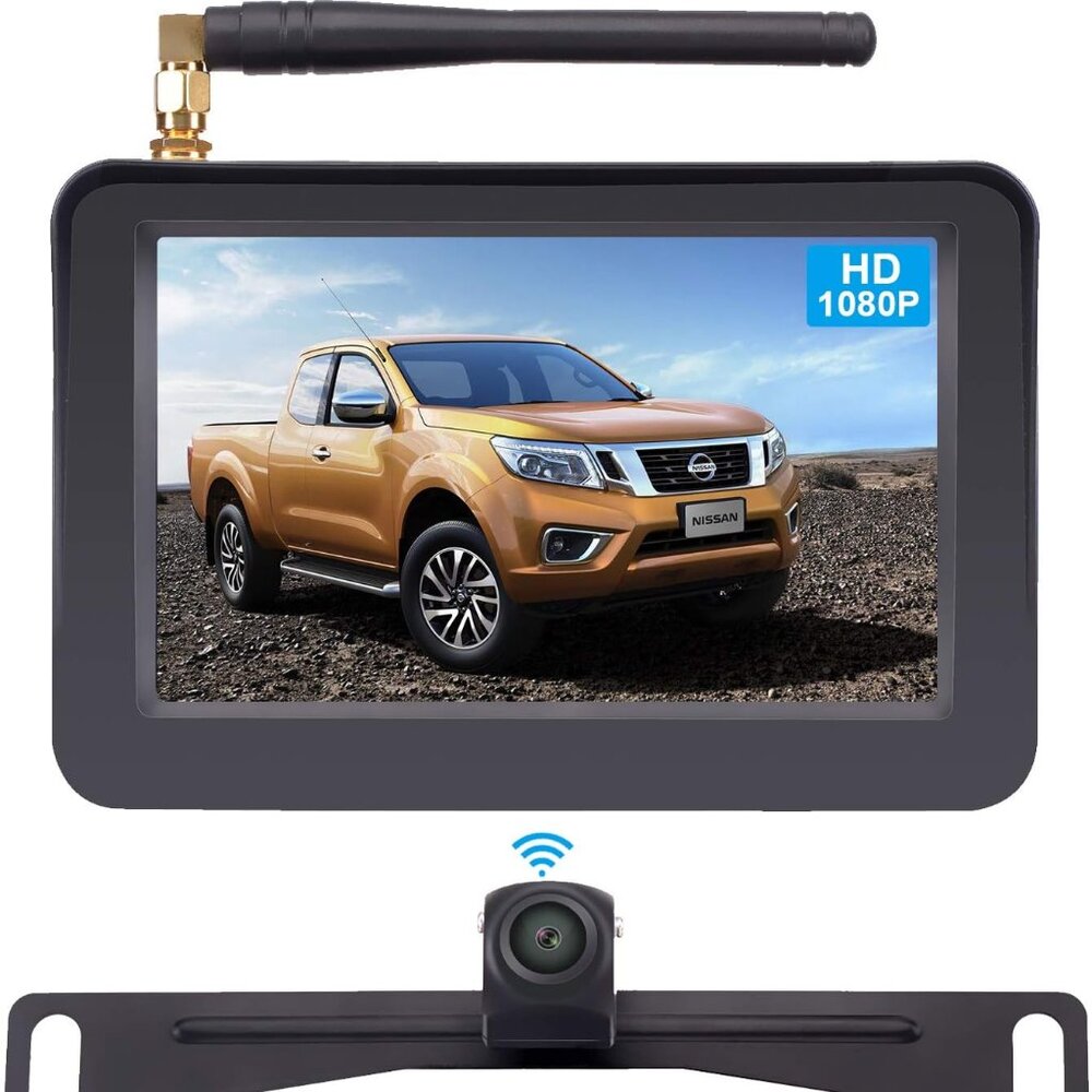 Digital Wireless Backup Camera and LCD Monitor System, New in Box